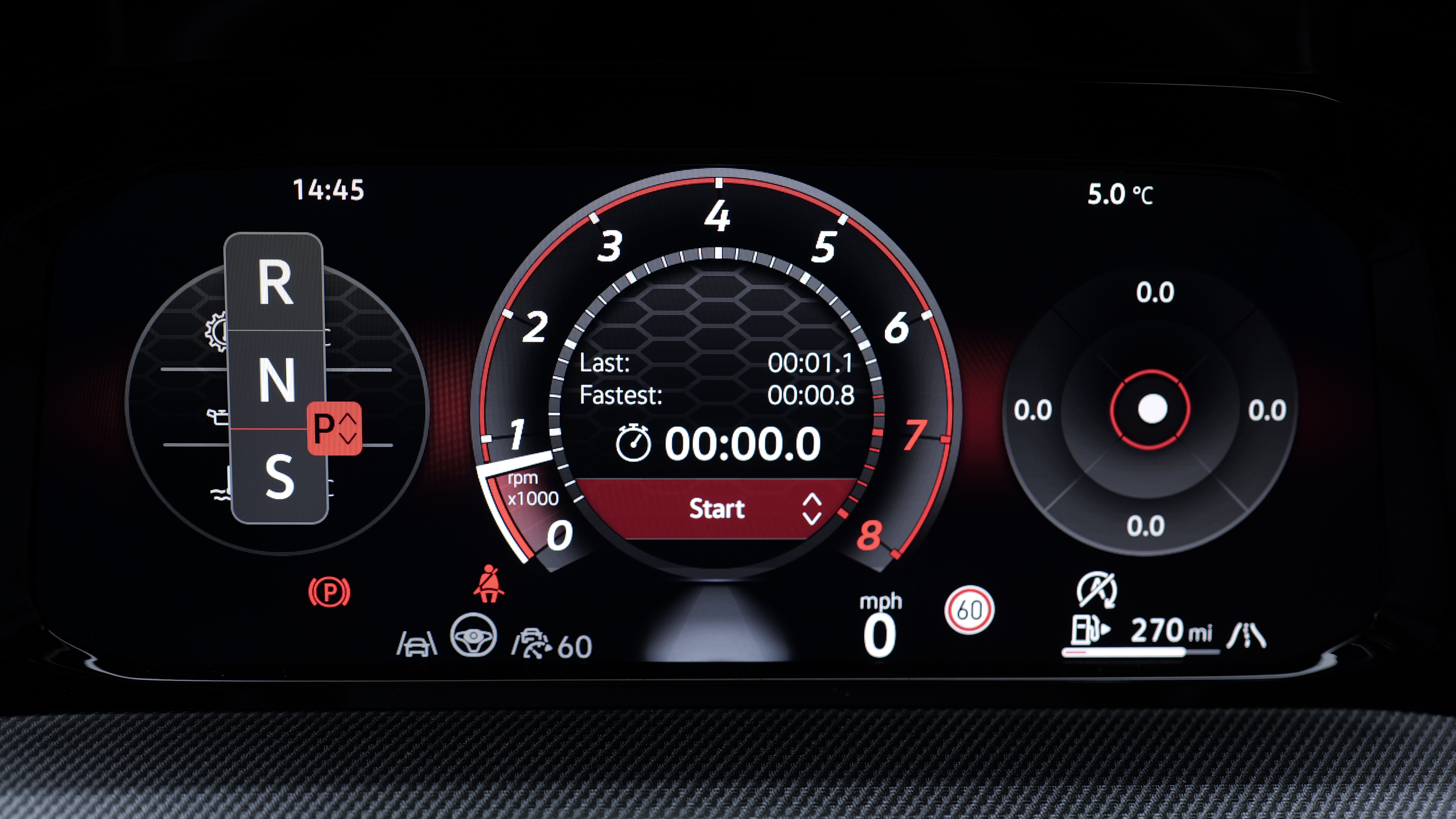 VOLKSWAGEN GOLF HATCHBACK 2.0 TSI 265 GTI 5dr DSG